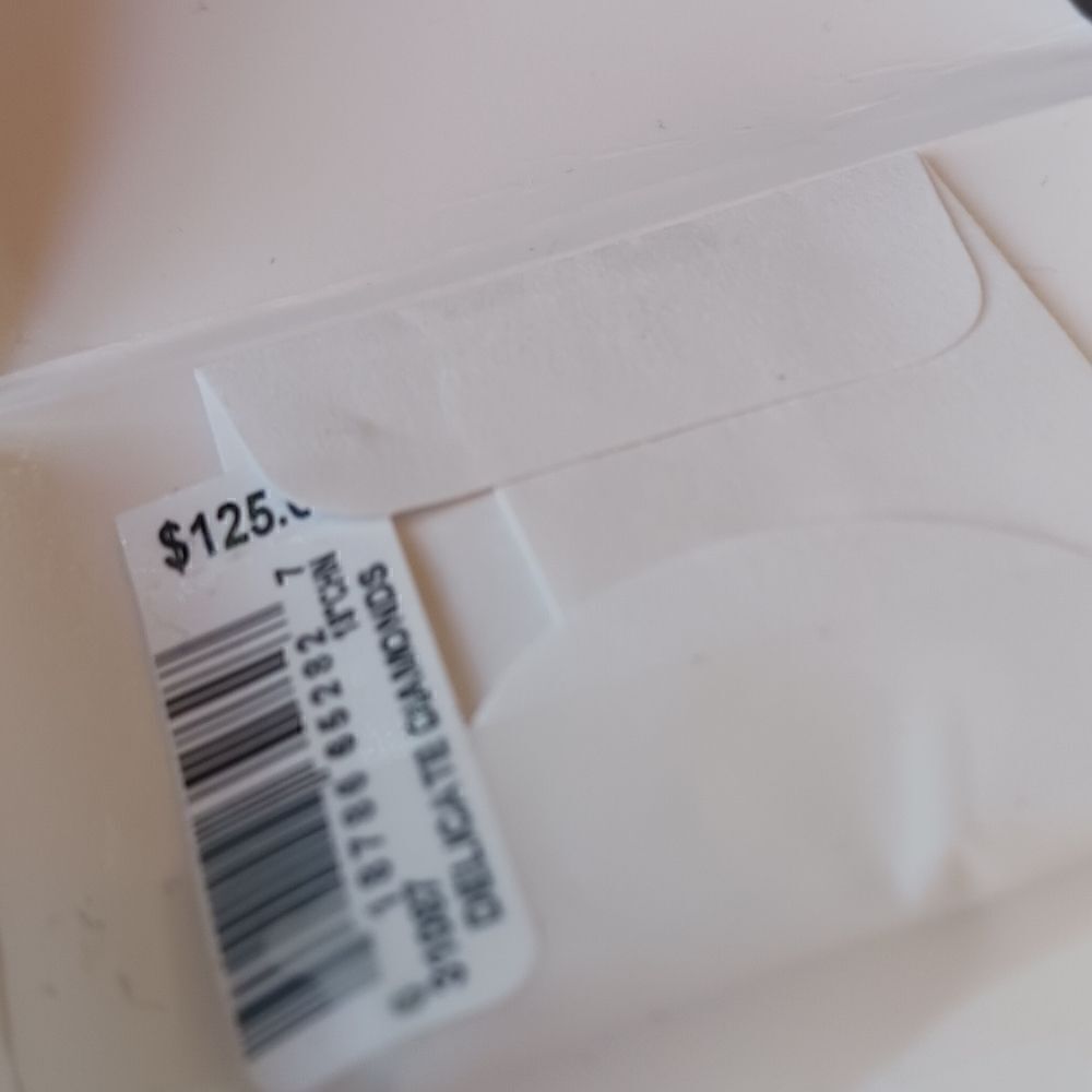 Diamond Pet Paw Gold plated Sterling Silver Necklace NWT - Picture 7 of 9